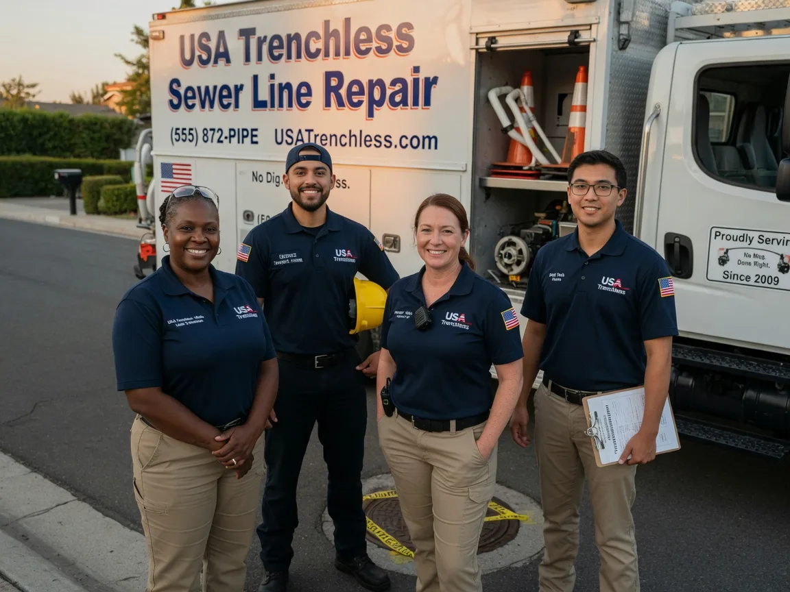 Sewer Line Repair company in Robbins, IL
